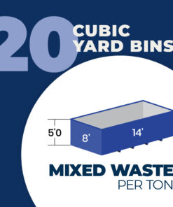 Mixed Waste Disposal & Bin Rental 20 yard