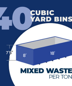 Mixed Waste Disposal & Bin Rental 40 yard